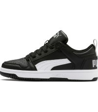 Обувь для мальчиков Puma Rebound Layup Lo SL Jr Black 370490 02