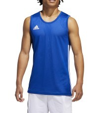 Adidas 3G Spee Rev Jrs Basketball Jersey Blue White DY6593