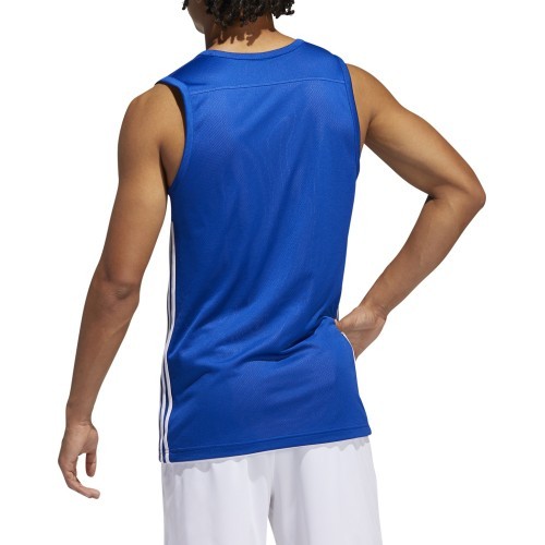 Баскетбольная футболка Adidas 3G Spee Rev Jrs Blue White DY6593