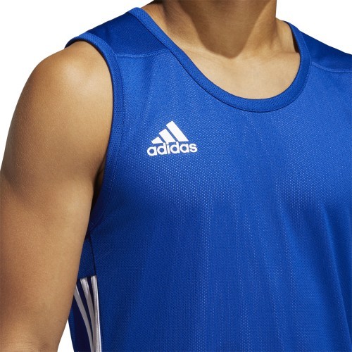 Баскетбольная футболка Adidas 3G Spee Rev Jrs Blue White DY6593