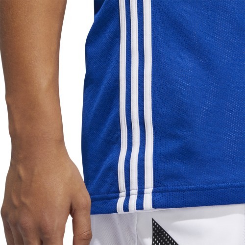 Баскетбольная футболка Adidas 3G Spee Rev Jrs Blue White DY6593