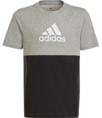 Adidas U CB Tee kids' T-shirt black grey HN8561
