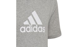 Детская футболка Adidas U CB Tee чёрно-серая HN8561