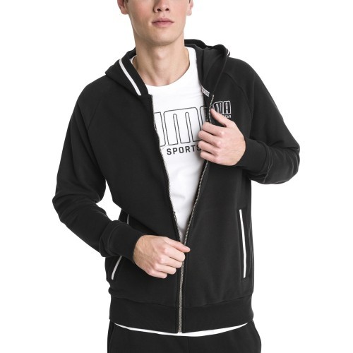 Толстовка Puma Athletics Hoodie чёрная 854140 01
