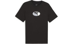 Puma Marškinėliai Vyrams Graphics Execution Tee Black 680183 01