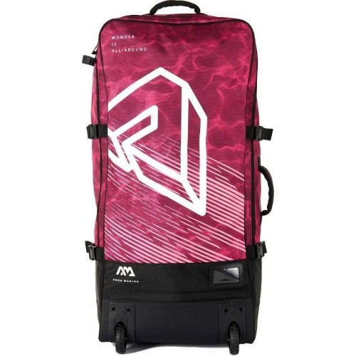 "Aqua Marina Premium" bagažo krepšys - RASPBERRY su ratukais 90L