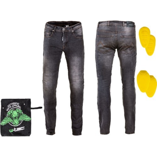 Мужские мотоциклетные брюки W-TEC Kancelor - Grey