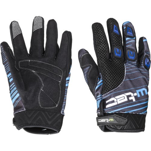 Moto Gloves W-TEC Heralt NF-5301 - Blue