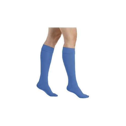 Mėlynos spalvos 1 k.k. kojinės iki kelių moterims MAGIC COLORS by Sigvaris - M