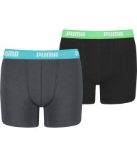 Puma Boys Boxer junior underwear grey black 935454 01