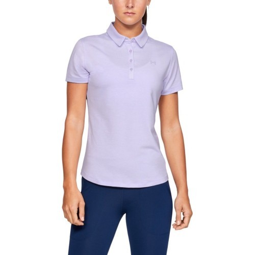 Женская рубашка-поло Under Armour Zinger с коротким рукавом - Salt Purple