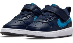 Nike Court Borough Low 2 Kids' Shoes Blue BQ5453 403