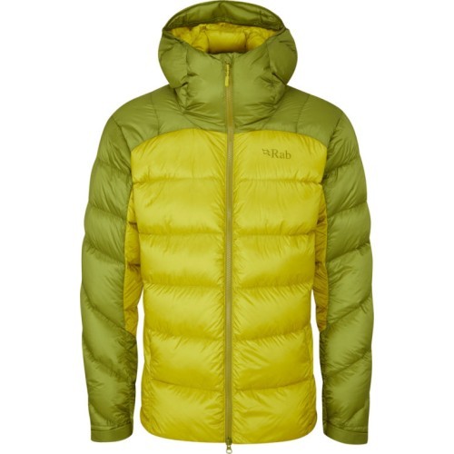 Мужская пуховая куртка Rab Neutrino Pro Jacket - Žalia/salotinė (aspen green/zest)