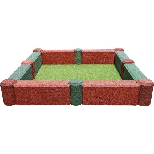 Sandbox (Roller and Wall) - Red