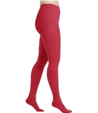 Raudonos spalvos 2 k.k. pėdkelnės moterims MAGIC COLORS by Sigvaris - L