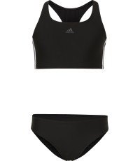 Adidas купальник для девочек Fit 2Pc 3s Y Black DQ3318