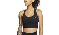 Nike Swoosh Band Nonpadded Women's Sports Bra Black BV3900 010