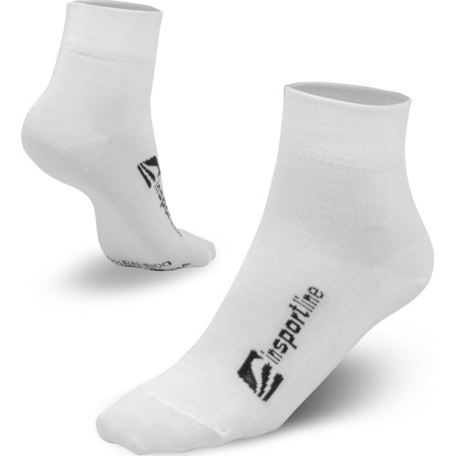 Mid-Length Bamboo Socks inSPORTline Bambuo Crew - White