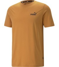 Puma Ess Small Logo Tee Men's Cotton T-Shirt Brown 586669 27