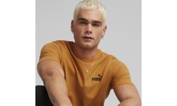 Мужская хлопковая футболка Puma Ess Small Logo Tee Brown 586669 27