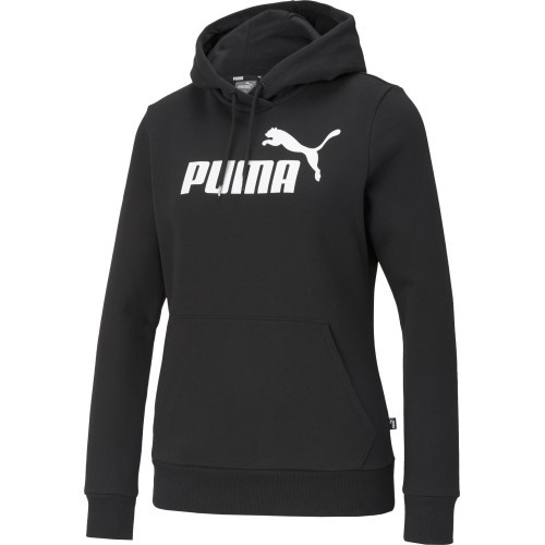 Женский свитшот Puma Ess Logo Hoodie Black 586788 01