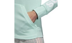 Adidas Ess Lin Fz Hoodie Sweatshirt Mint DN8509