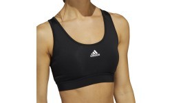 Женский спортивный бюстгальтер Adidas BT 2.0 чёрный FS9375