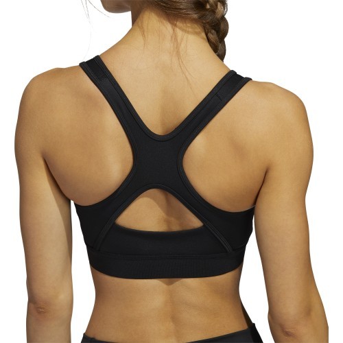 Женский спортивный бюстгальтер Adidas BT 2.0 чёрный FS9375