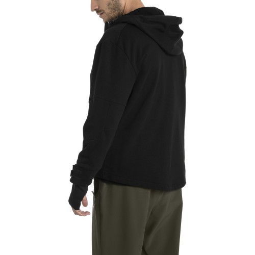 Мужская толстовка Puma Ferrari Life Midlayer чёрная 576678 02