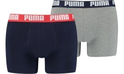 Мужские трусы-боксеры Puma Basic Boxer чёрно-серые