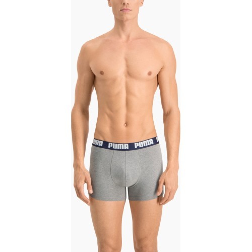 Puma Apatiniai Vyrams Basic Boxer Black Grey