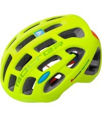 dviratininkų šalmas bolter in-mold - Green