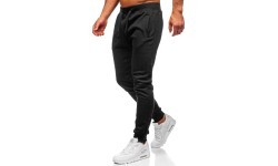 J.Style Men's Trousers Black 68XW01-3
