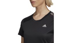 Женская футболка Adidas Own The Run Tee, чёрная FS9818