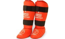 Shin Instep Guards SportKO 331 - Red