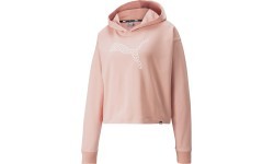Puma Power Summer женская толстовка с капюшоном розовая 848402 24