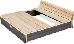 EXIT Aksent wooden sandpit 136x132cm