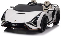 Электромобиль Lamborghini SIAN, белый