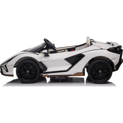 Elektromobilis Lamborghini SIAN, baltas