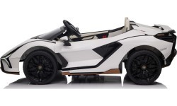 Elektromobilis Lamborghini SIAN, baltas
