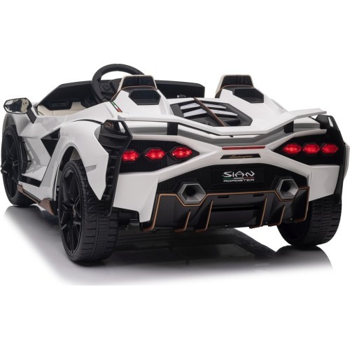 Электромобиль Lamborghini SIAN, белый