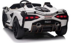 Электромобиль Lamborghini SIAN, белый