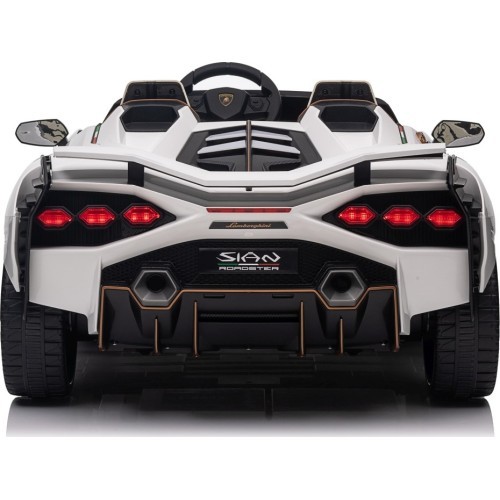 Электромобиль Lamborghini SIAN, белый