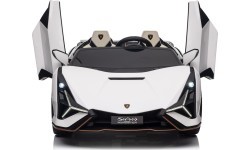 Elektromobilis Lamborghini SIAN, baltas