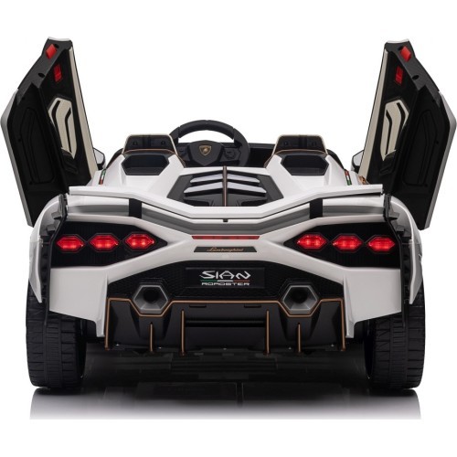 Elektromobilis Lamborghini SIAN, baltas