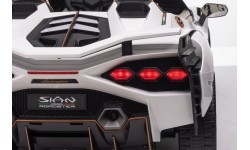 Электромобиль Lamborghini SIAN, белый