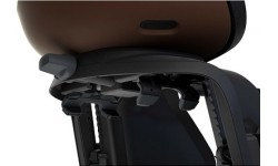 Rear Child Bike Seat Thule Yepp Nexxt Maxi Chocolate Brown, Rack Mount