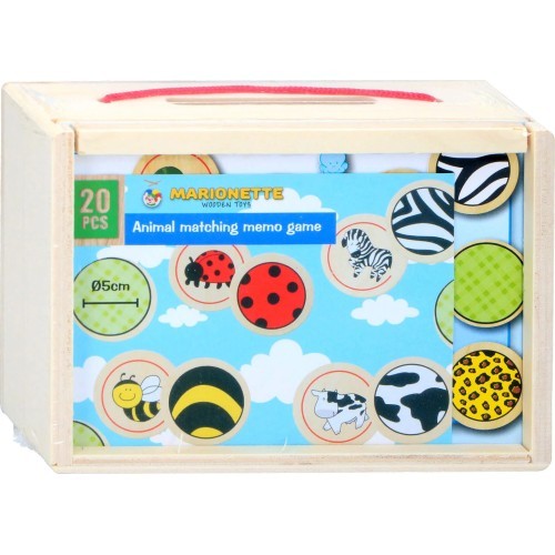 Игра на память Марионетки, 20 шт., WD