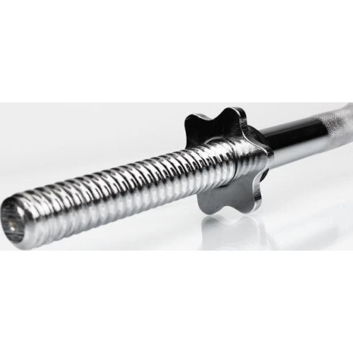 Curled Barbell Bar Marbo MW-G120L-EX-SR, 30mm, 120cm
