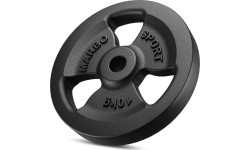 Cast Iron Weights Set Marbo, 60kg / 2x20kg + 2x10kg 